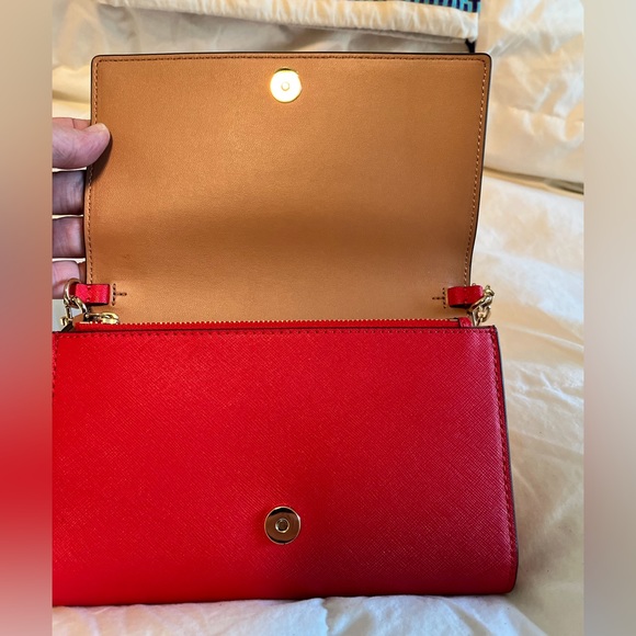 FIRE🔥 SALE TORY BURCH ROBINSON PURSE red - Picture 2 of 9
